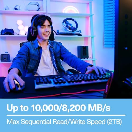 EXCERIA PLUS G4 2TB NVMe SSD – M.2 2280, PCIe Gen5, 10000MB/s Okuma, 8200MB/s Yazma