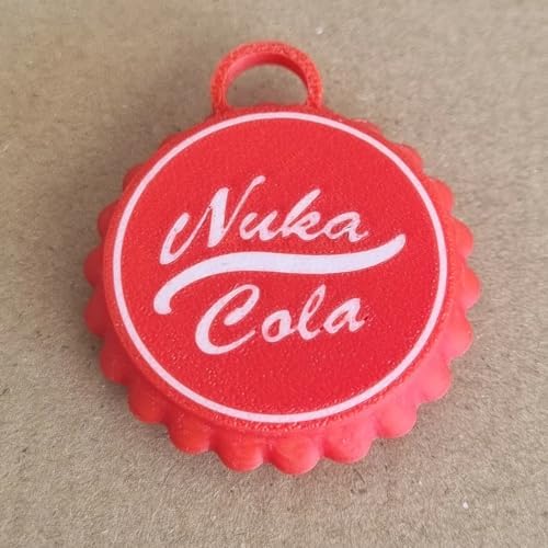 Mizaku Fallout Nuka Cola Temalı ile Uyumlu Kılıf Anahtarlık