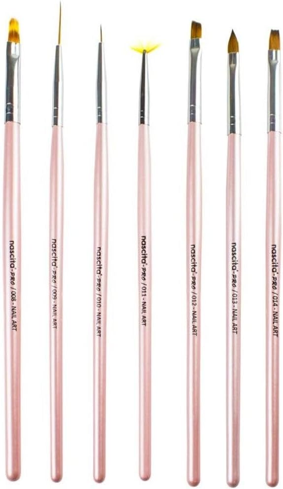 Nail Art Tırnak Süsleme Fırça Seti 7'li - 02