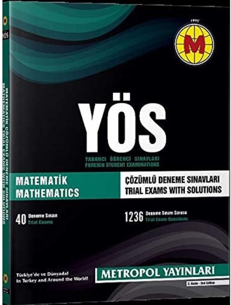 YÖS Matematik Çözümlü Deneme Sınavları