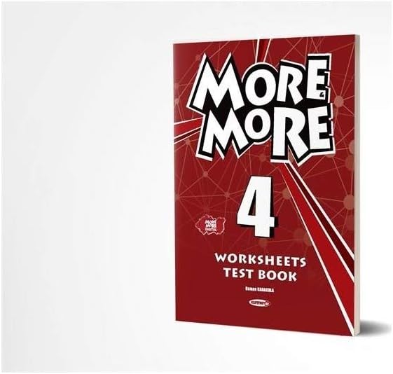 4.Sınıf More and More Worksheets Testbook 2020 (Kapak değişebilir)