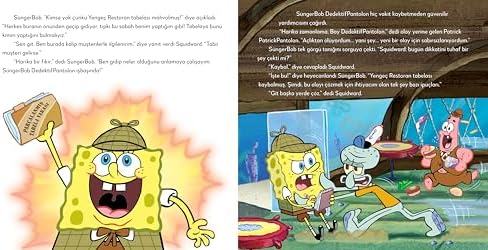 Sünger Bob Dedektif Pantolon - Parçalanmış Tabela Vakası