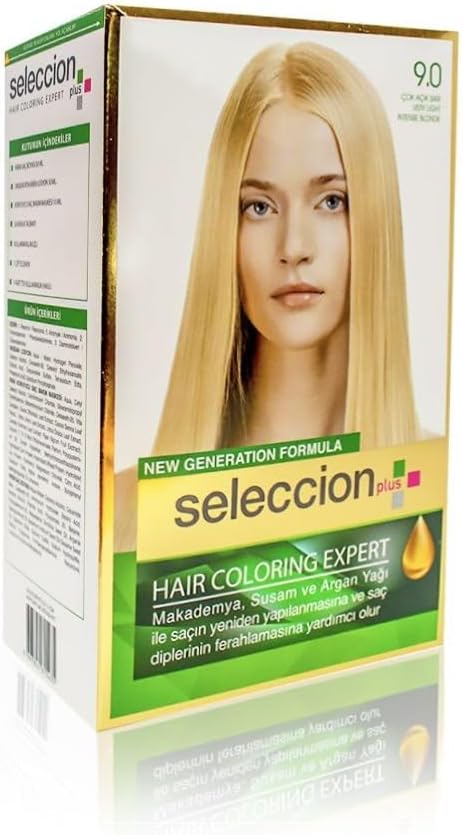 Plus Ultra Parlaklık Sağlayan Kalıcı Saç Boyası 9.0 Çok Açık Sarı