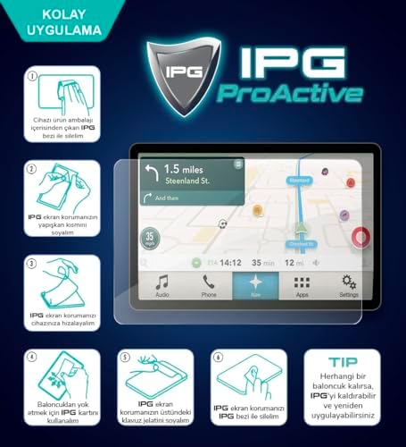 IPG Alpha 7 IV - a7 IV - α7 IV Mirrorless Kamera için 9H ProActive Ekran Koruyucu (2 Adet), Pürüzsüz Cam Bitiş, Ultra Duyarlı Dokunmatik Hassasiyet