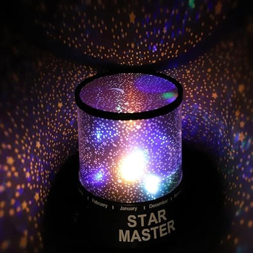 Gece Lambası, Oda İçi Gökyüzü Aydınlatma, Yıldızlı