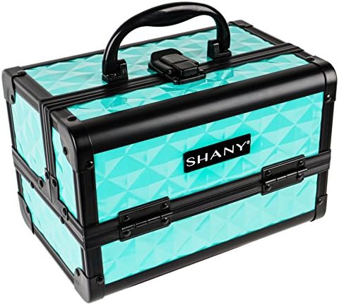 SHANY Aynalı Mini Makyaj Tren Çantası - Turkuaz