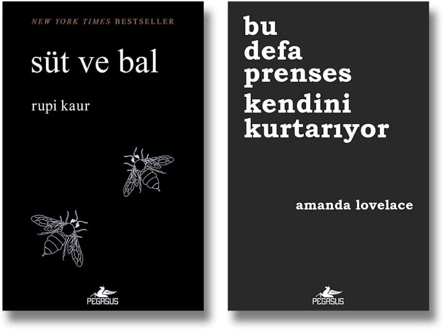 Süt ve Bal + Bu Defa Prenses Kendini Kurtarıyor - 2 Kitap Set