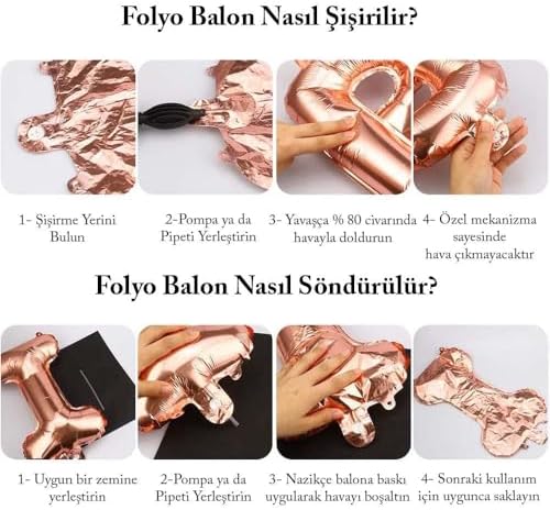 Konsept 1 Yaş Doğum Günü Kutlama Seti; Beyaz Konfetili Balon, Rakam Yıldız Folyo ve Banner