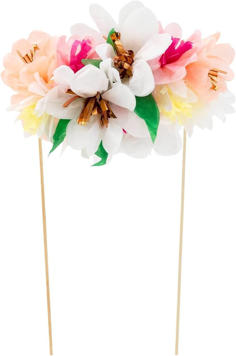 205354 Çiçekli Pasta Süsü