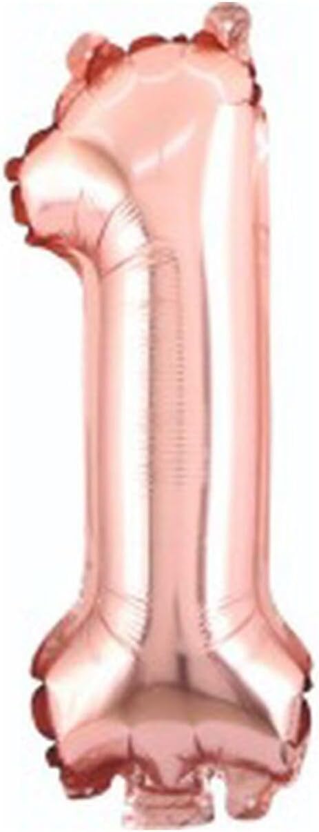 34 Inç Folyo Rakam Balon, ROSE1