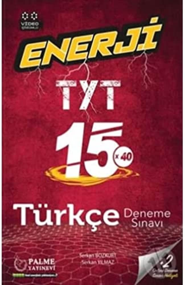 Palme 2021 Enerji TYT 15x40 Türkçe Deneme Sınavı
