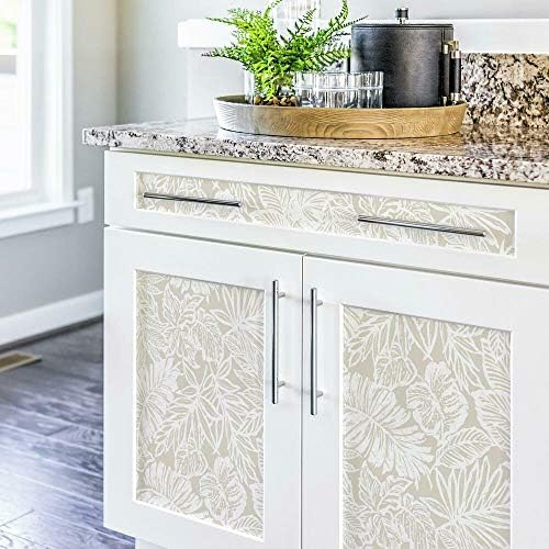 RMK11435WP Bej Batik Yaprak Soyma ve Çubuk Duvar Kağıdı