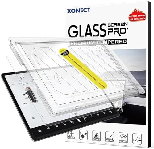 Model 3 / Model Y Araçlar ile Tam Uyumlu Kolay Kurulum Mat Ekran Koruyucu