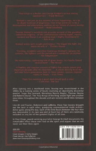 Four Kings: Leonard, Hagler, Hearns, Duran and the Last Great Era of Boxing