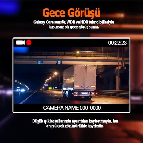 Rexing V1 Lite 2K WiFi Araç Kamerası + 32GB SD Kart