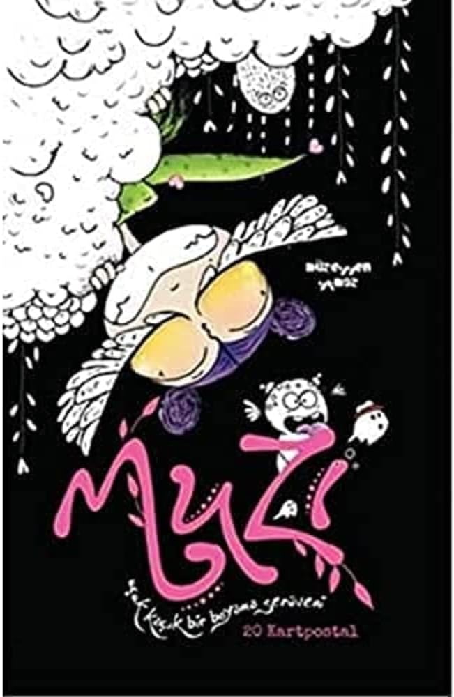 Muzi Kartpostal Boyama Kitabı