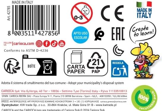 Fosforlu Yıkanabilir Keçeli Boya Kalemi 8'li