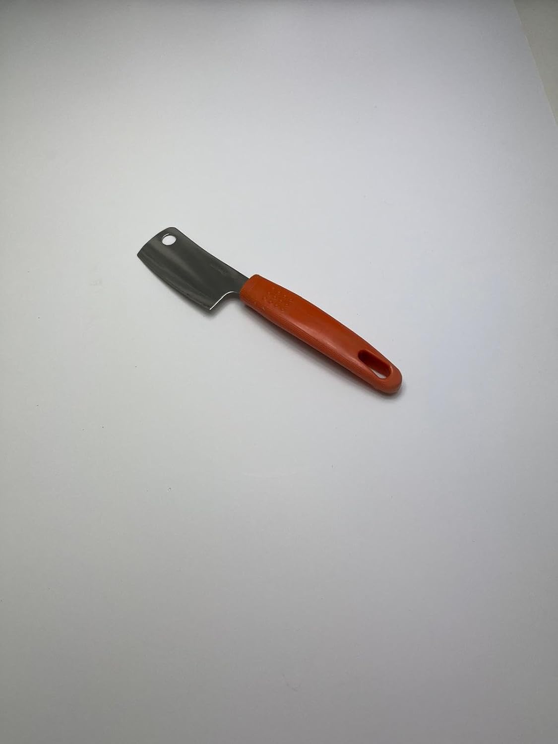 Paslanmaz Çelik Peynir Bıçağı- Turuncu Saplı