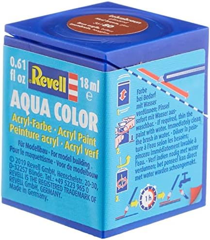 - Su Bazlı Boyası Çamur Kahvesi Parlak 18 Ml (36180)