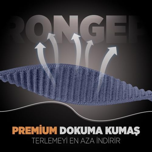 Fit 4/4 Pro/Fit 3 ile Uyumlu Mountain Loop Kordon 1. Sınıf Dokuma Kumaş Metalik Bağlantılı Fıt 4 Kayış Premium Yumuşaklıkta Terletmeyen Yedek Fit 4 Pro Kordon