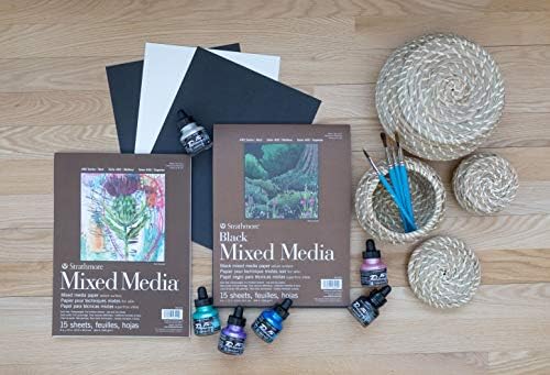 , Mixed Media-Pergamentpapierblock, 23 x 30,5 cm, 15 Yaprak