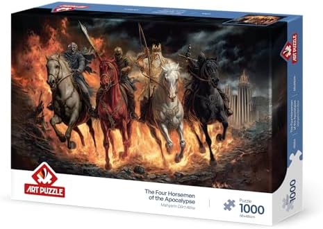 Mahşerin Dört Atlısı 1000 Parça Puzzle