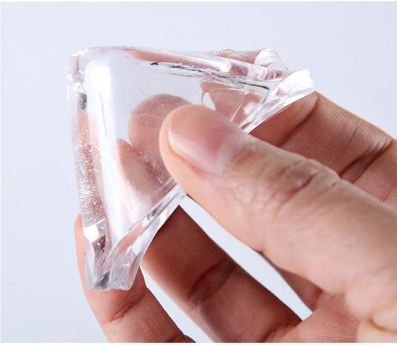 4 Adet Şeffaf Silikon Zemin Koruyucu, ve Beyaz Eşya Altı için Halı Kaydırmaz Pedler, Dayanıklı ve Çok Yönlü Kullanım, Mobilya ve Zeminleri Koruma