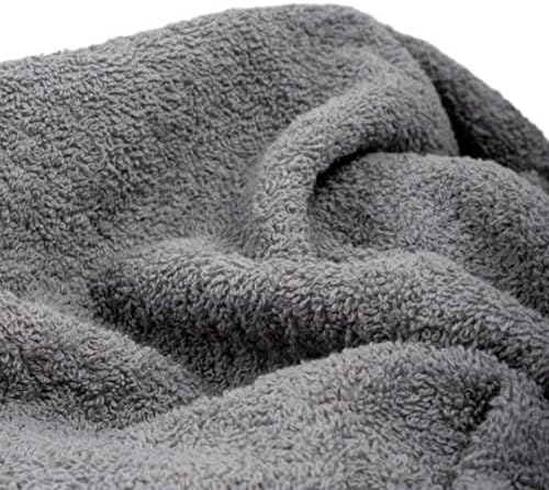 ılgın home Basic Banyo Havlusu%100 Pamuk (gri, 90 * 150)