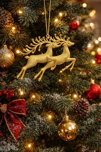 Yılbaşı Ağacı Süsü Yılbaşı Geyiği Süsü Geyiği 2 Adet