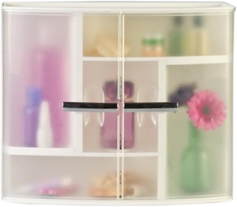 M-09416 Şeffaf Naturel Banyo Ecza Dolabı