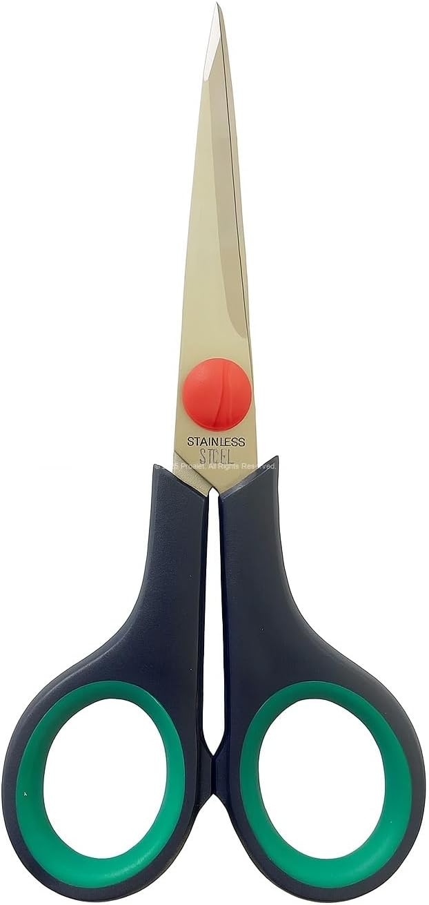 Paslanmaz Çelik, 14 cm, C2005T, Keskin Bıçak, Ofis, Okul Kullanımı, Çok Amaçlı, Dayanıklı Vidalı Yapı, Ergonomik, Hassas Kağıt, Karton Kesimi, Profesyonel, 5,5"