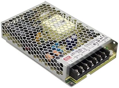 MeanWell Well LRS-150-24 Anahtarlama Güç Kaynağı, Tek Çıkış, 24V, 6.5A, 156W, 6.25" U x 3.8" G x 1.2" Y