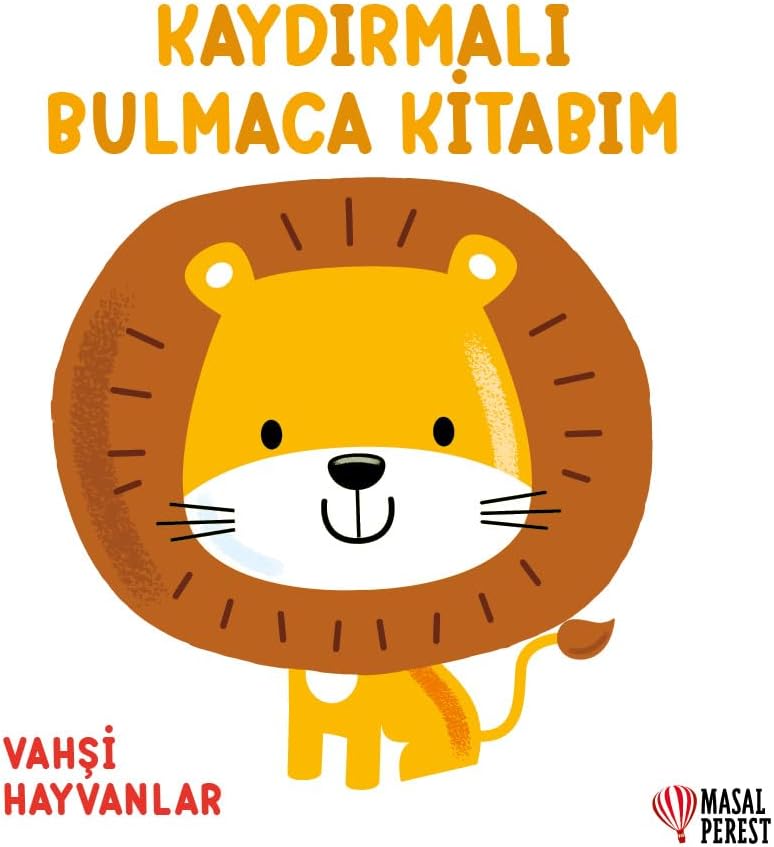 Kaydırmalı Bulmaca Kitabım - Vahşi Hayvanlar