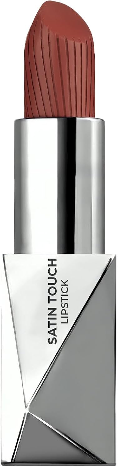 Alix Avien Uzun Süre Kalıcı Nemlendirici Pürüzsüz Etkili Yarı Mat Ruj Satin Touch Lipstick 828 Mahogany Brown