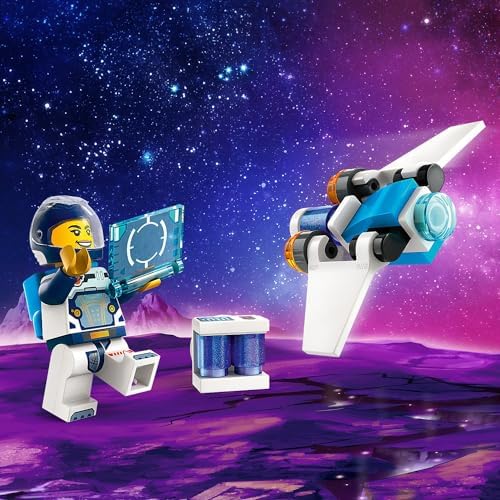 City Yıldızlararası Uzay Gemisi 60430-6 Yaş ve Üzeri Kız ve Erkek Çocukları için Astronot Minifigürü İçeren Yaratıcı Oyuncak Seti, Çocuklar için Doğum Günü Hediyesi Fikri (240 Parça)
