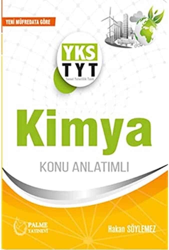Palme Yayınları TYT Kimya, Konu Anlatımlı