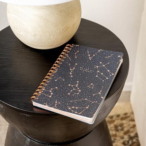 FRINGE STUDIO Püsküllü İmza Spiral Defter, 160 Çizgili Sayfa, 16 x 22 cm, Yıldız Sanatı (896048)