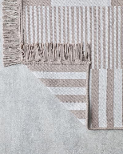 Vortice Dokuma Kilim Krem