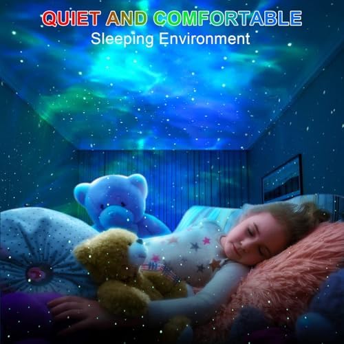 Comb Yıldızlı gökyüzü gece lambası, projektör, astronot projektör lamba, odayı dekore etmek, gece lambası ambiyansı, çocuklar ve yetişkinler için ev partisi hediyesi