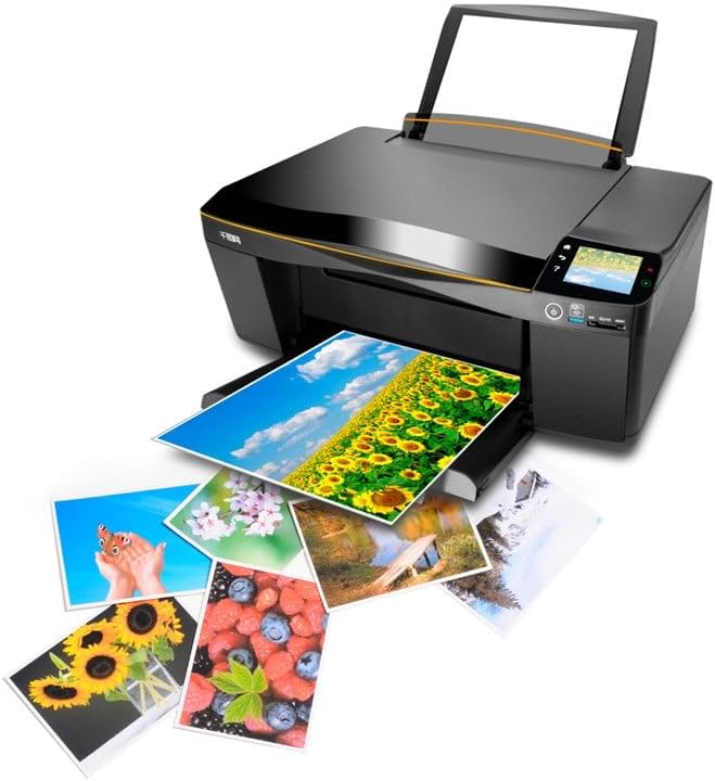 Fotoğraf kağıdı Epson L3110 L1110 L3150 L3151 L3156 L3060 Uyumlu 100 Adet 13X18CM Fotoğraf Kağıdı 260G