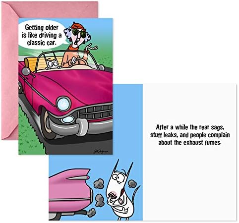 Maxine Komik Doğum Günü Kartı Çeşitleri (Zarflı 5 Kart)