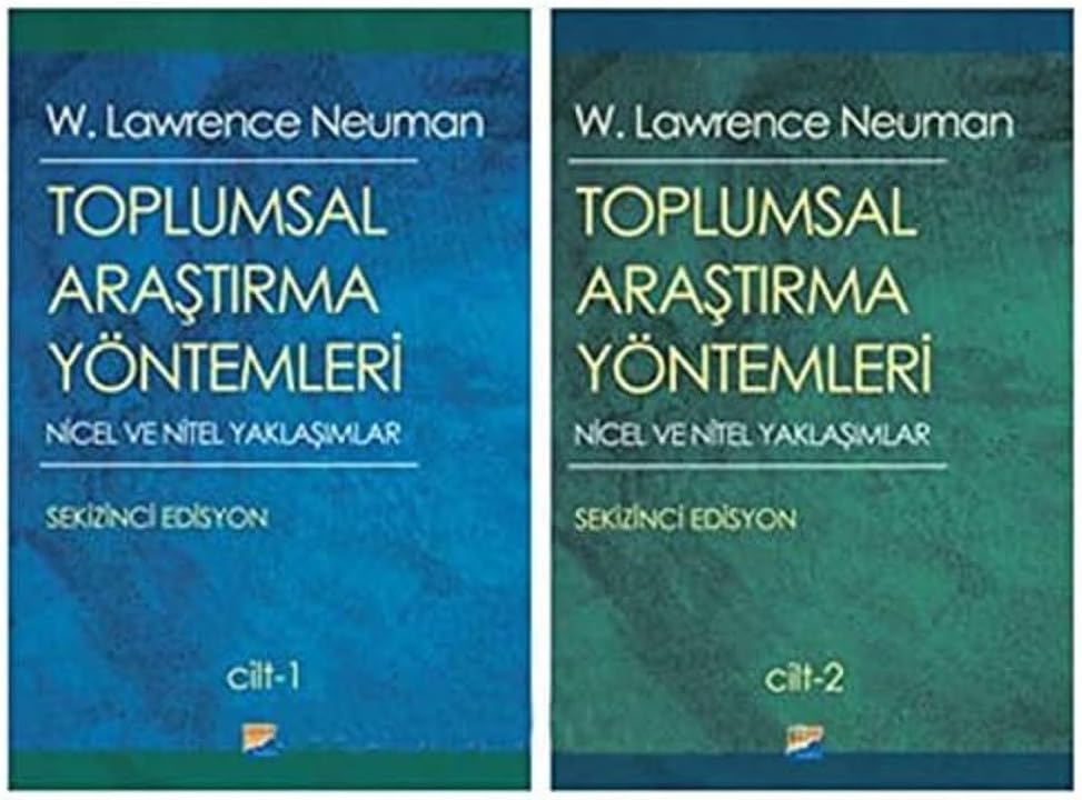 Toplumsal Araştırma Yöntemleri ( 2 Cilt Takım): Nicel ve Nitel Yaklaşımlar