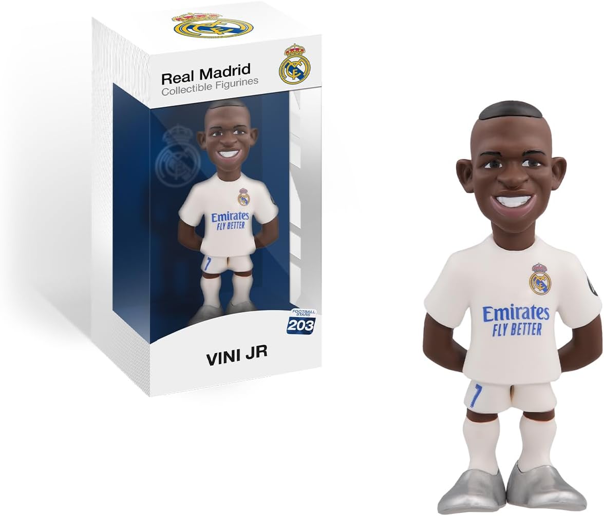 Vinicius Junior Madrid Modeli - Koleksiyonluk Vinicius Junior 12 cm Figür Spor Futbol Simge Yelpazesi Hayranlar için