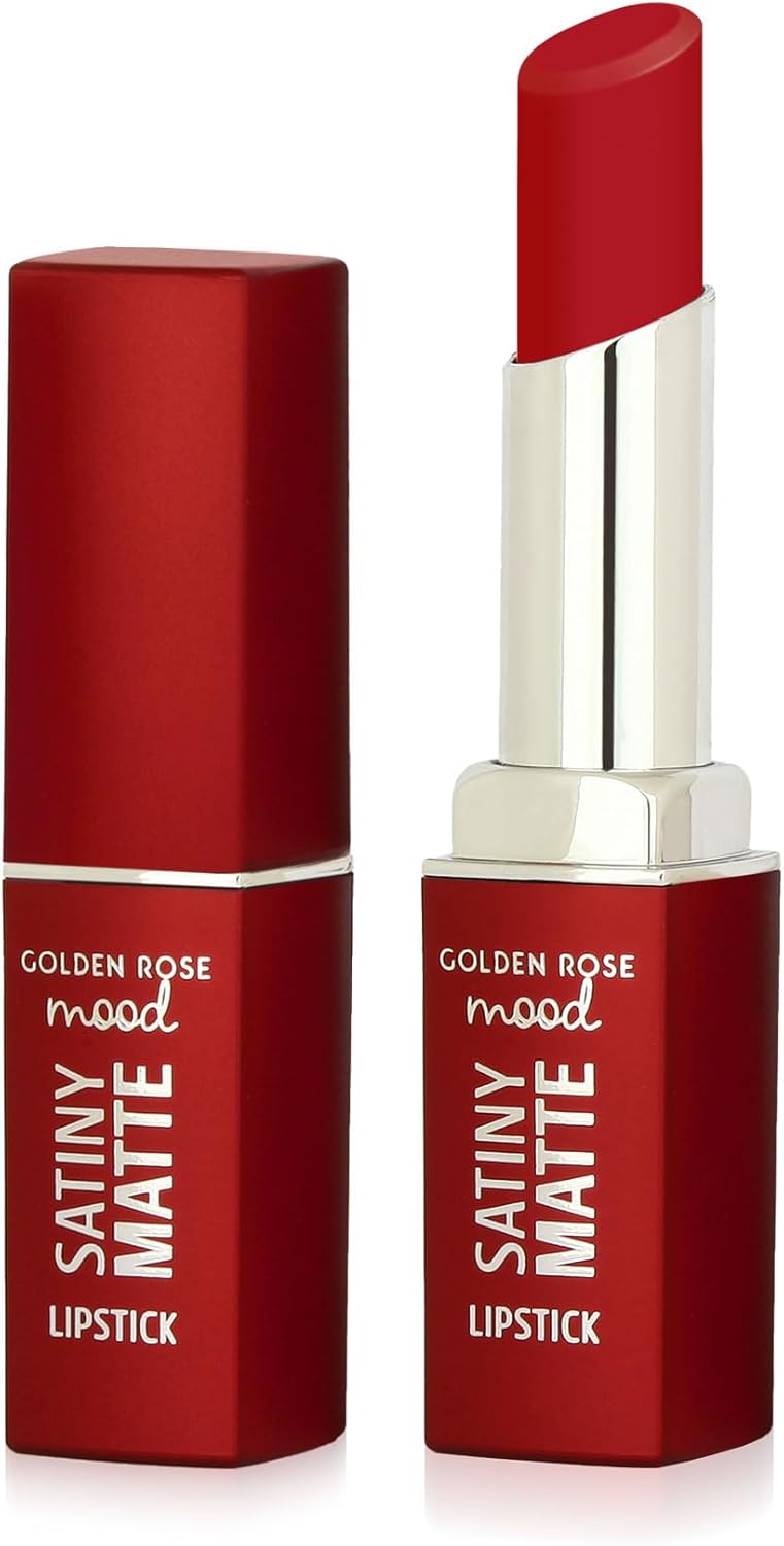 Mood Satiny Matte Lipstick No:08 Candy Red - Mat Ruj