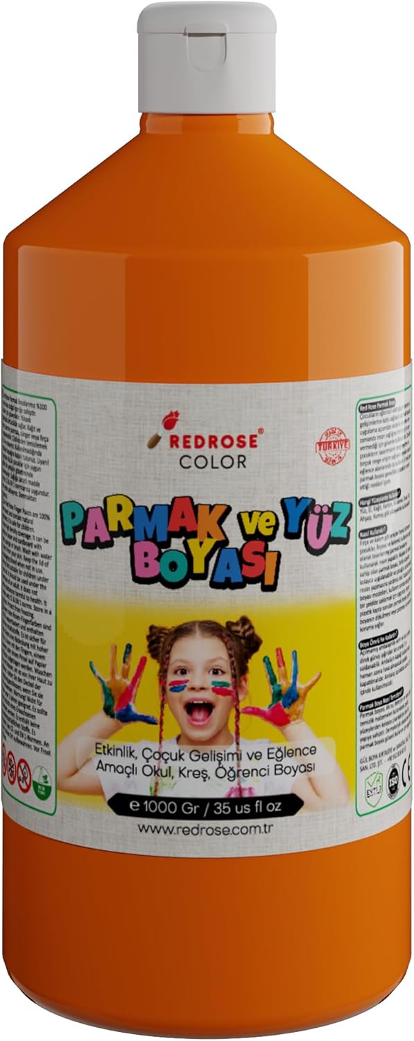 Turuncu Parmak Boyası 1000 gr