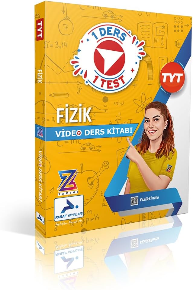 Z Takımı TYT Fizik Video Ders Anlatım Kitabı Yayınları