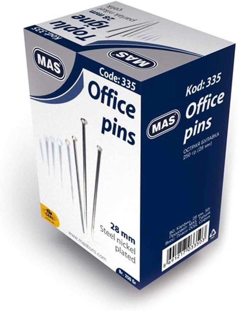 Toplu İğne 250 Gram Nikelli 28 Milimetre