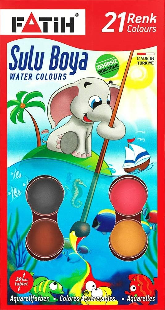 FATİH FA00907YSB21RKS Sulu Boya K-21