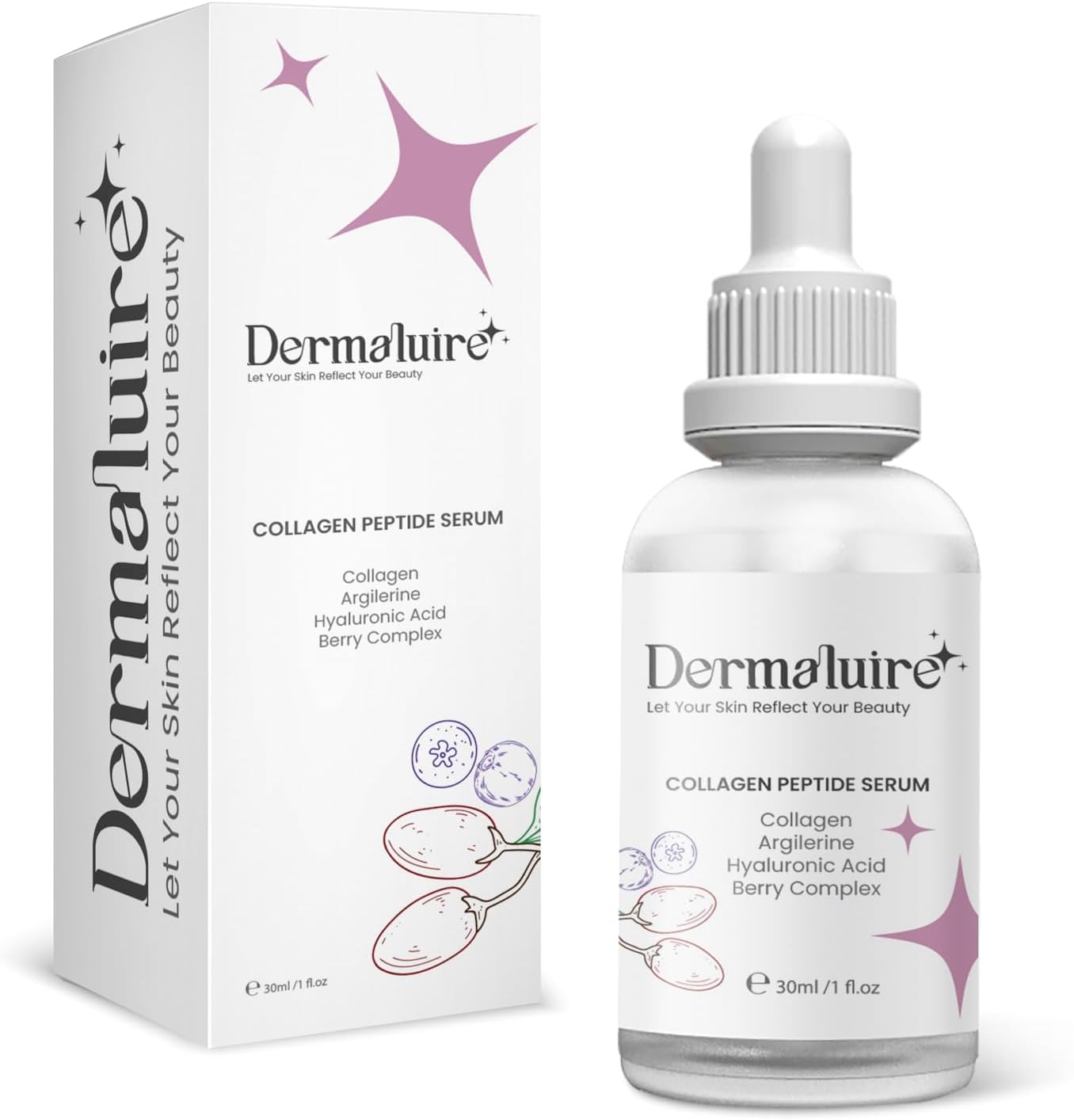 Yaşlanma Karşıtı  Peptide Serum (, Argilerine, Hyaluronic Acid) - 30ml