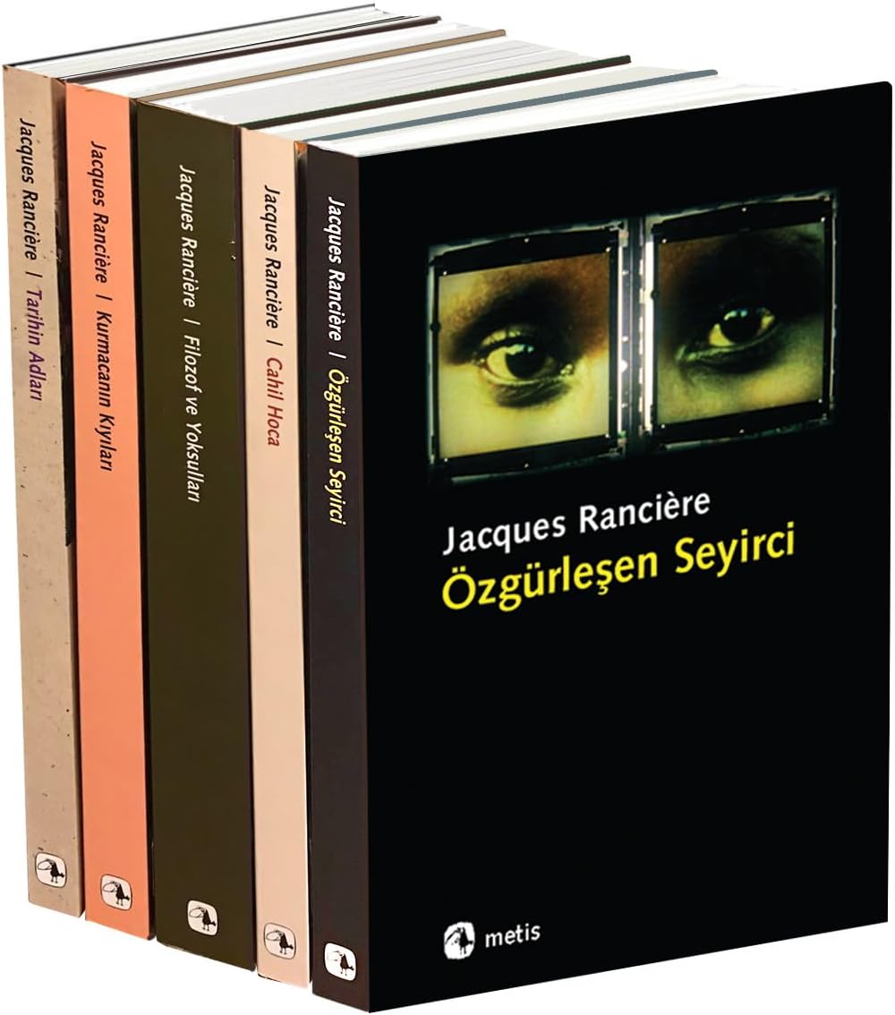 Jacques Ranciere Seti 5 Kitap + Hediyeli